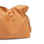 LOEWE LARGE FLAMENCO CLUTCH BAG IN CALFSKIN NAPPA