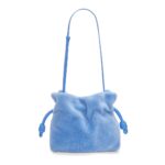 LOEWE BORSA FLAMENCO CLUTCH IN SHEARLING