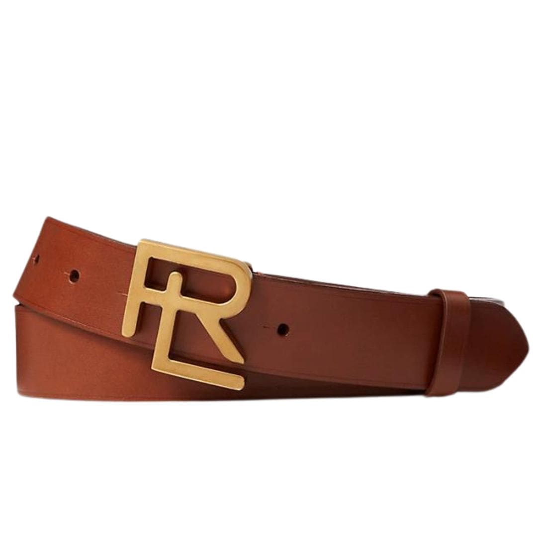 RALPH LAUREN RL VACHETTA LEATHER BELT