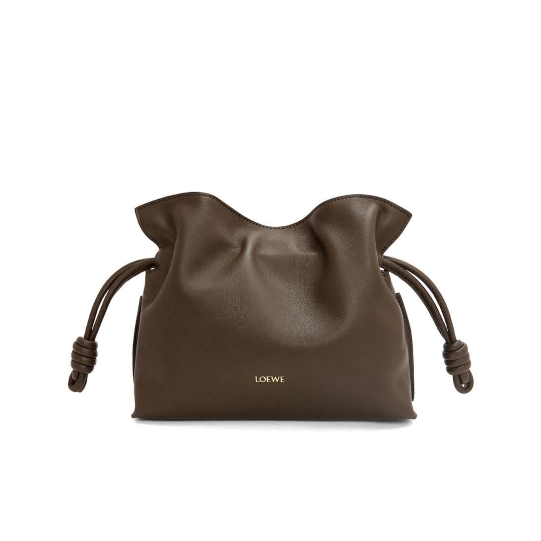 LOEWE MINI FLAMENCO CLUTCH BAG IN CALFSKIN NAPPA 1 LOEWE MINI FLAMENCO CLUTCH BAG IN CALFSKIN NAPPA