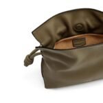 LOEWE MINI FLAMENCO CLUTCH BAG IN CALFSKIN NAPPA