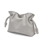 LOEWE MINI FLAMENCO CLUTCH BAG IN CALFSKIN NAPPA