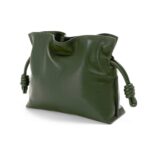 LOEWE MINI FLAMENCO CLUTCH BAG IN CALFSKIN NAPPA