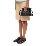 LOEWE MINI FLAMENCO CLUTCH BAG IN CALFSKIN NAPPA