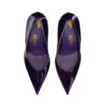 THE ATTICO ''CHEOPE'' ELECTRIC BLUE AND GOLD PUMP