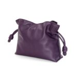 LOEWE MINI FLAMENCO CLUTCH BAG IN CALFSKIN NAPPA