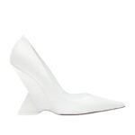 THE ATTICO ''CHEOPE'' WHITE PUMP