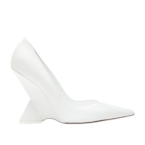 THE ATTICO ''CHEOPE'' WHITE PUMP