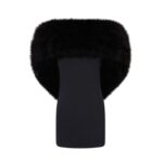 THE ATTICO BLACK MINI DRESS