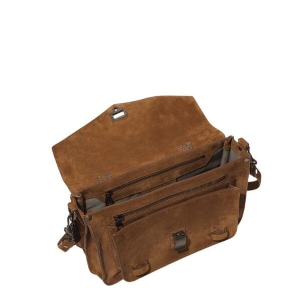 PROENZA PS1 MEDIUM BAG IN SUEDE WALNUT