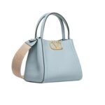 VALENTINO GARAVANI ALLTIME SMALL HANDBAG IN GRAINY CALFSKIN