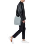 VALEXTRA BOXY TOP HANDLE MINI BAG