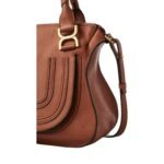 CHLOE MARCIE DOUBLE CARRY BAG TAN