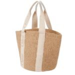 CHLOE LARGE WOODY BASKET GOLD