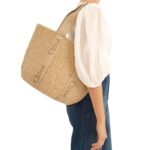 CHLOE LARGE WOODY BASKET ARGIL BROWN