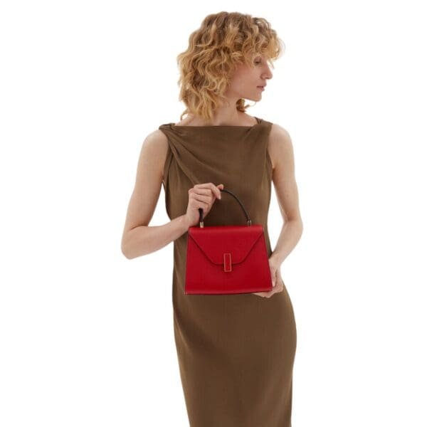 VALEXTRA ISIDE TOP HANDLE MINI BAG
