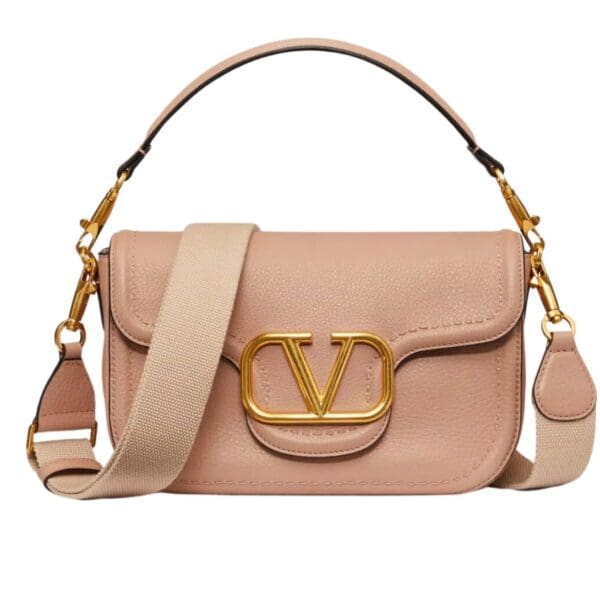 VALENTINO GARAVANI ALLTIME GRAINY CALFSKIN SHOULDER BAG - Image 5