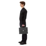 VALEXTRA AVIETTA BRIEFCASE WITH FLAP 24H
