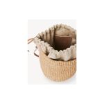 CHLOE SMALL WOODY BASKET BLUSHY BEIGE