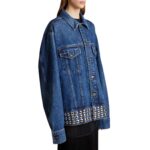 KHAITE THE GRIZZO JACKET ARCHAR WITH STUDS