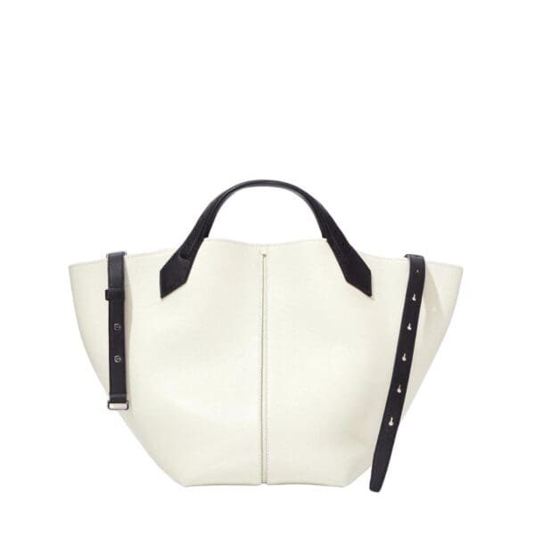 PROENZA LARGE CHELSEA TOTE IVORY BLACK