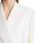 KHAITE THE JACOBSON BLAZER IN CHALK