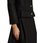 KHAITE THE LAYBIN JACKET IN BLACK WHOOL