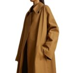 KHAITE THE MINNIE COAT IN KHAKI