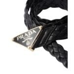 PARADA NAPPA LEATHER BELT IN BLACK