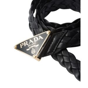 PARADA NAPPA LEATHER BELT IN BLACK