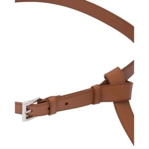 PARADA LEATHER BELT IN BROWN