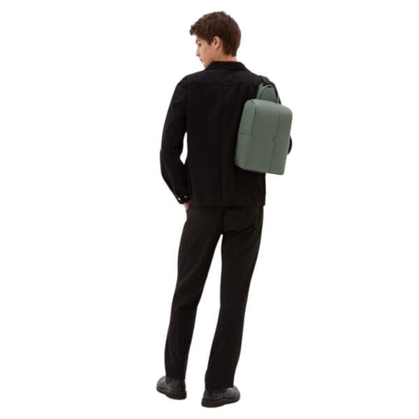 VALEXTRA V-LINE ONE SHOULDER BACKPACK