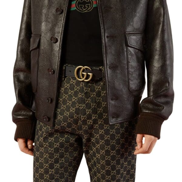 GUCCI GG MARMONT REVERSIBLE BELT