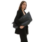 VALEXTRA POLYHEDRAL WEEKENDER TRAVEL BAG