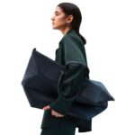 VALEXTRA POLYHEDRAL WEEKENDER TRAVEL BAG