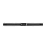 SAINT LAURENT NEW CASSANDRE BUCKLE BELT IN SMOOTH LEATHER