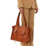 CHLOE MEDIUM MONY TOTE BAG CARAMEL