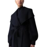MACKAGE MAI-NV DOUBLE-FACE WOOL WRAP COAT
