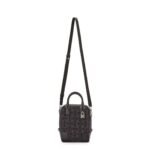 LOEWE AMAZONA 15 BAG IN ANAGRAM JACQUARD AND CALFSKIN