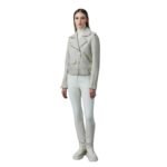 MACKAGE BAYA (R) LEATHER BIKER JACKET