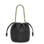 LOEWE FLAMENCO PURSE BUCKET BAG IN SOFT LAMBSKIN