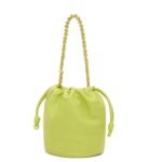 LOEWE FLAMENCO PURSE BUCKET BAG IN SOFT LAMBSKIN