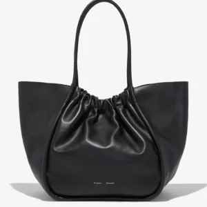 PROENZA XL RUCHED TOTE BLACK