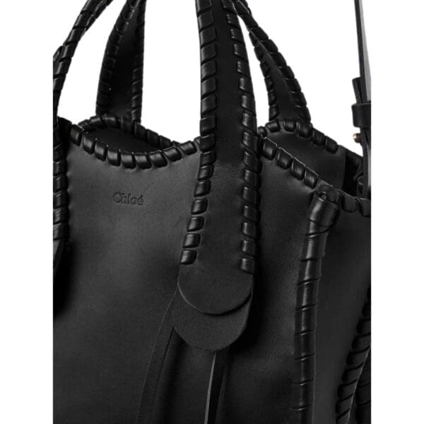 CHLOE SMALL MONY TOTE BAG BLACK
