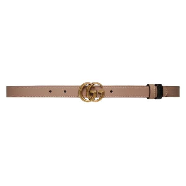GUCCI GG MARMONT REVERSIBLE THIN BELT