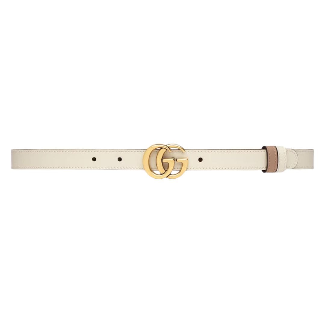 GUCCI GG MARMONT REVERSIBLE THIN BELT