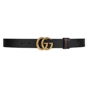 GUCCI GG MARMONT REVERSIBLE THIN BELT