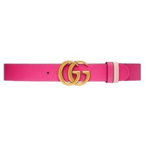 GUCCI GG MARMONT REVERSIBLE WIDE BELT