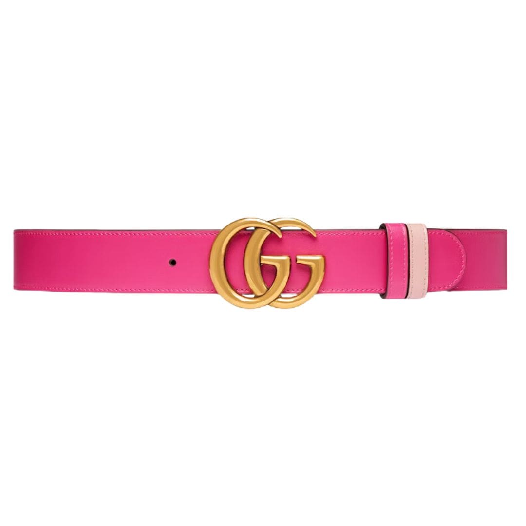 GUCCI GG MARMONT REVERSIBLE WIDE BELT