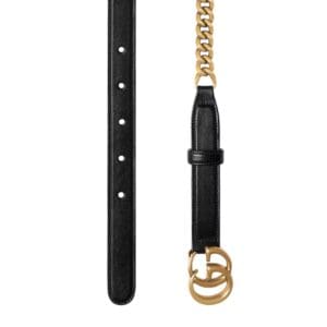 GUCCI GG MARMONT THIN CHAIN BELT